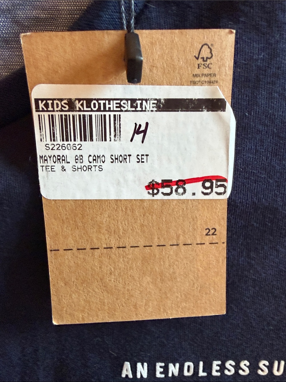 Mayoral Nukitavake Short-Sleeve Pocket Tee Contrast Pocket An Endless Summer - Picture 2 of 8